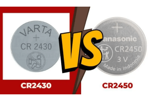 CR2430 vs CR2450 Baterya: laki, mga katangian ng baterya, aplikasyon