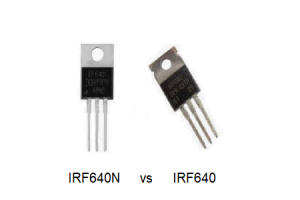 IRF640 kumpara sa IRF640N: Mga katumbas, pagtutukoy, at mga datasheet