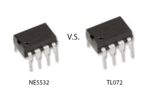 NE5532 at TL072: Ano ang nagtatakda sa mga op-amps na ito?