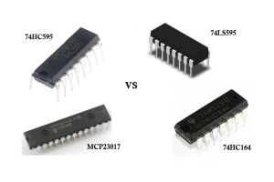 Ang pag -unawa sa mga pagkakaiba sa pagitan ng 74HC595, 74LS595, 74HC164, at MCP23017