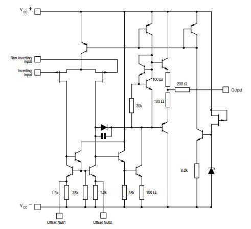 TL071 Circuit Diagram