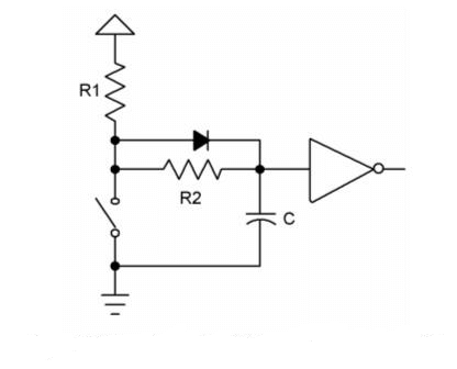 Schmitt Trigger Debouncing