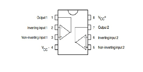 LM833DT Pinout