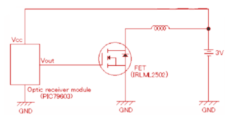 IRLML2502 Electric Circuit